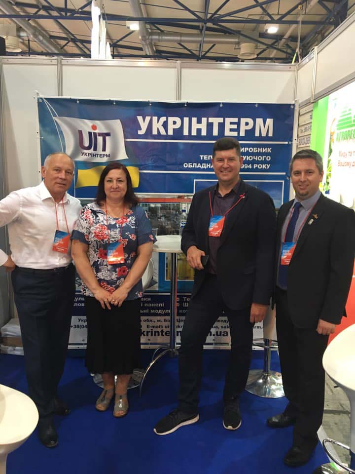 Зустрічі на виставці Аква-Терм 2019
